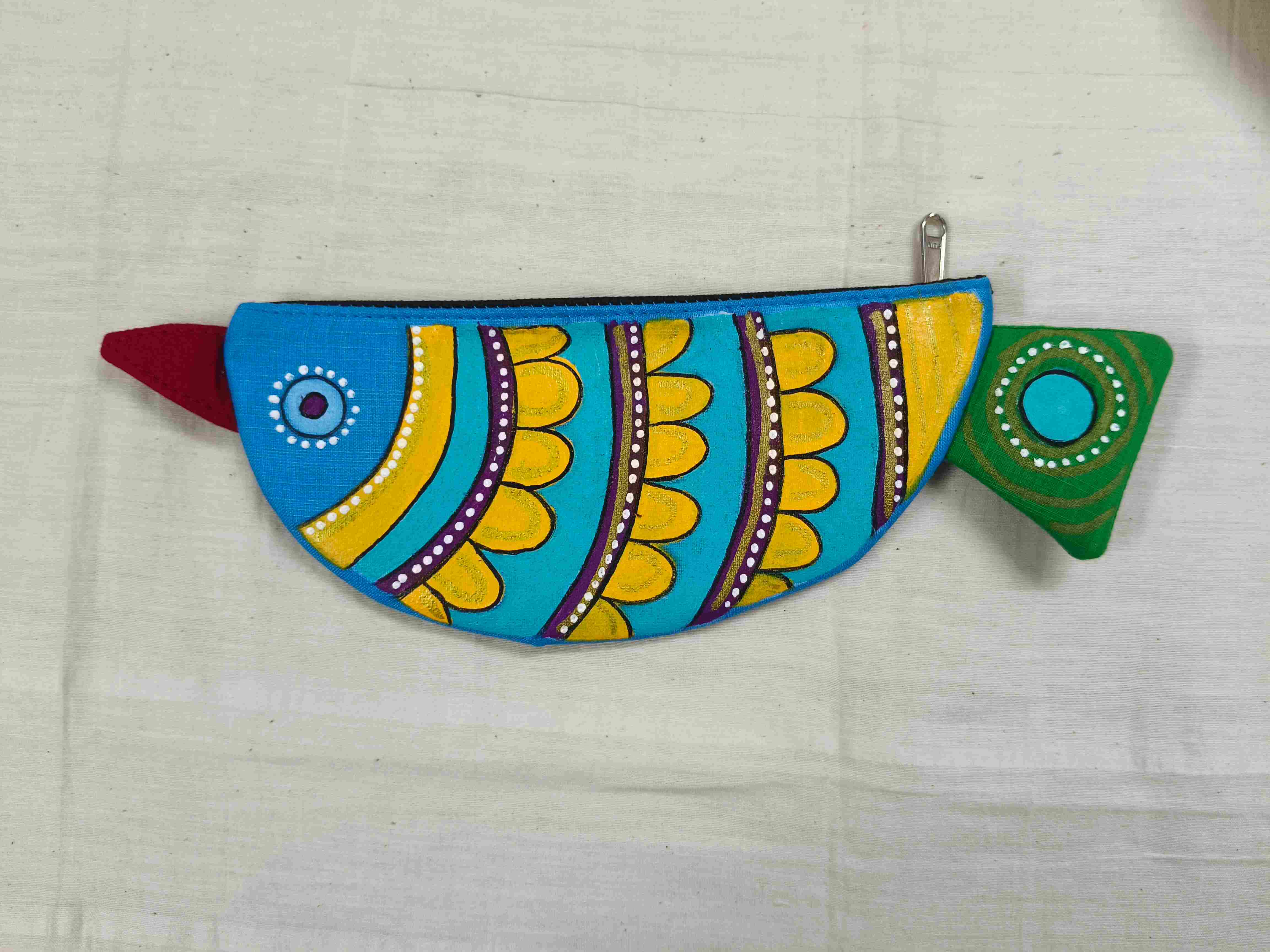 Handpainted Pouch